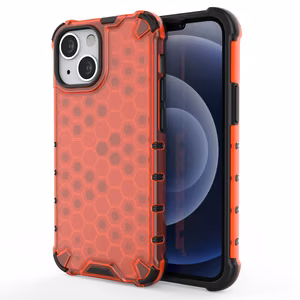 Honeycomb Case soomuskaitse TPU kaitsekattega iPhone 13 mini punane