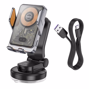 Juhtmevaba car phone Hoidja Hoco 15 W windshield / dashboard HW8 must