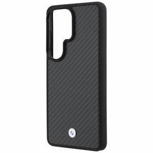 BMW Sign Magnetic Carbon Fiber MagSafe Ümbris for Samsung Galaxy S26 Ultra - must
