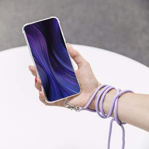 Universal neck strap for phones red