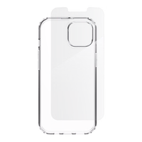 ZAGG IF Defense Bundle Ümbris jaoks iPhone 16e (2025) / 15 / 14 / 13 - Läbipaistev