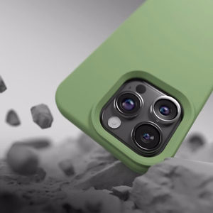 Etteri Silicone ümbris jaoks iPhone 15 Pro Max 6,7" light roheline