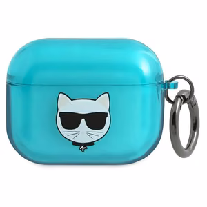 Karl Lagerfeld Choupette AirPods Pro ümbris - sinine