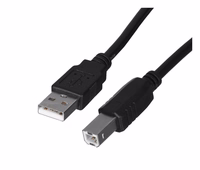 Lanberg CA-USBA-10CC-0018-BK USB cable USB 2.0 1.8 m USB B must