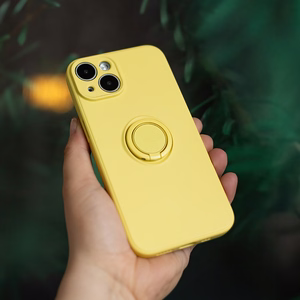 Finger Grip ümbris jaoks Samsung Galaxy A34 5G kollane