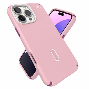 Speck Presidio2 Pro MagSafe'i ja ClickLocki toega ümbris iPhone 16 Pro Maxile, Wednesday Pink/Boysenberry Purple