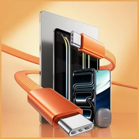 Kaabel USAMS U96 60W USB-C - USB-C 1.2m oranž