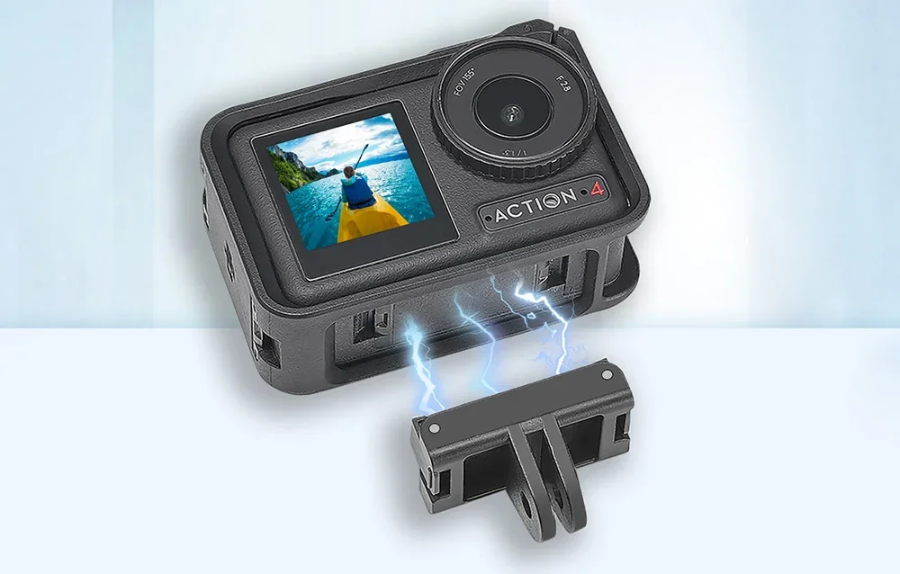 PULUZ magnetkinnitus DJI Osmo Action kaamerale