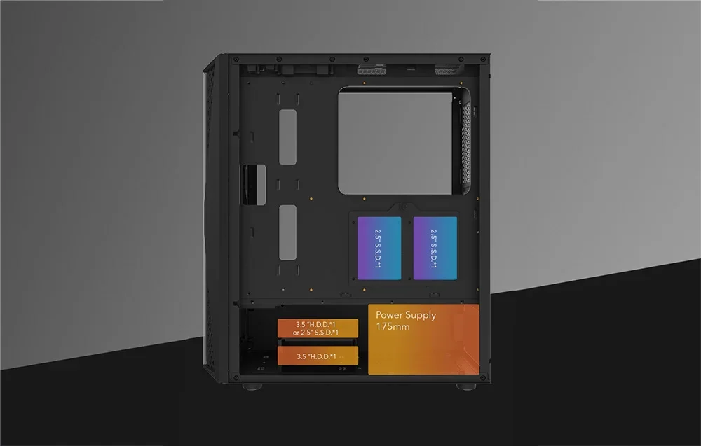 Darkflash DK352 Plus ARGB-valgustus