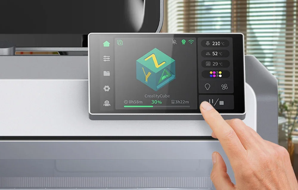 Creality K2 Plus kalibreerimine ja RFID-funktsioonid