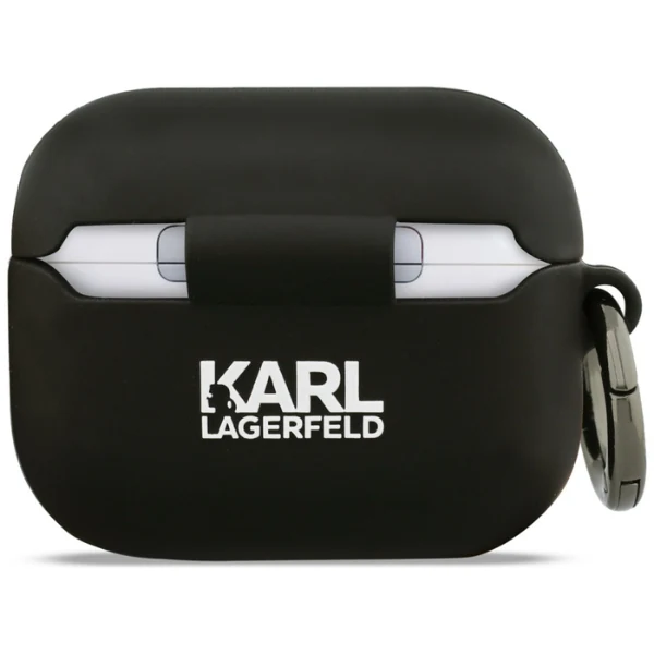 Karl Lagerfeldi logo AirPods Pro 3 ümbrise tagaküljel