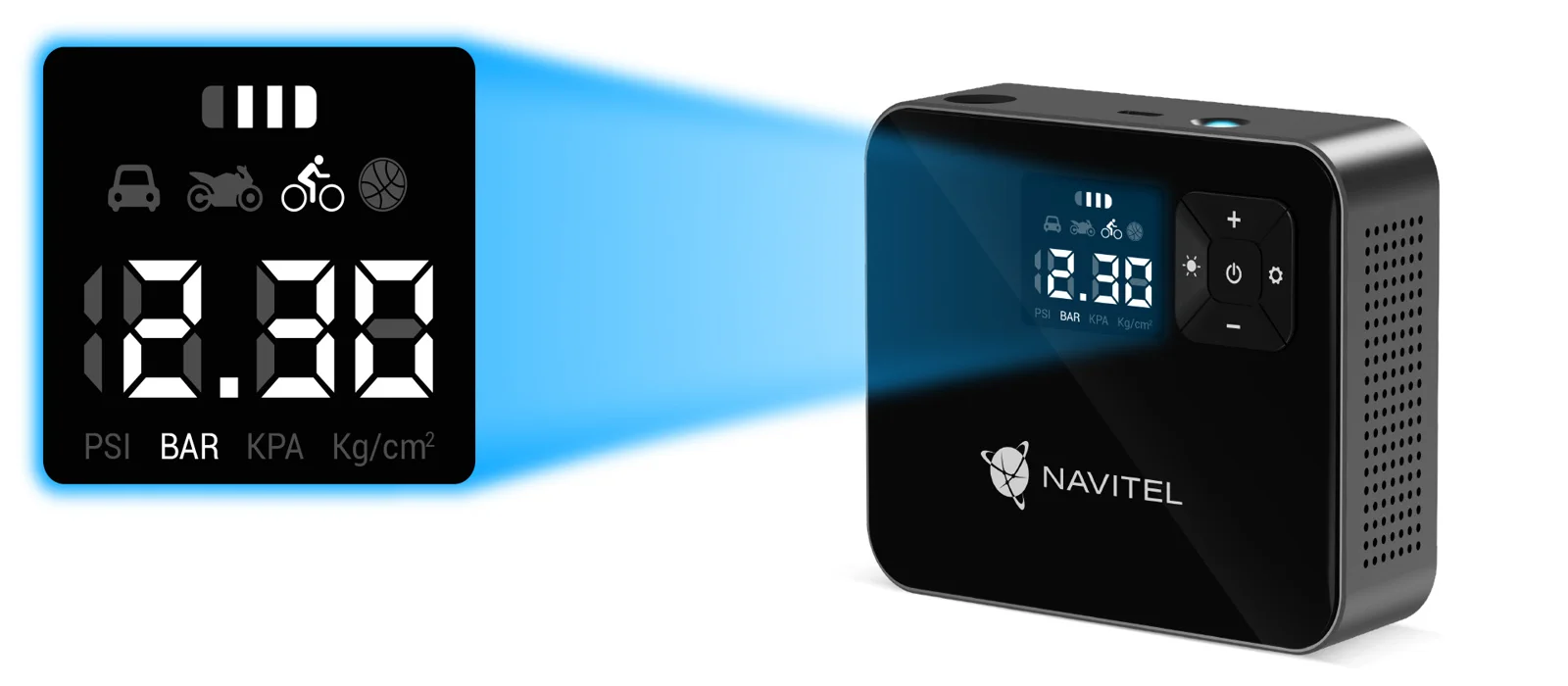 Navitel AIR 15 AL digitaalne rõhunäidik