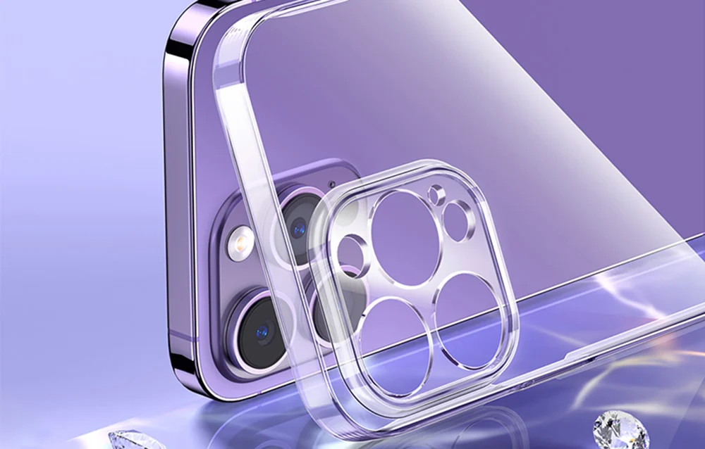 Baseus Crystal Clear ümbris iPhone 12 Pro Max mudelile (värv: läbipaistev)