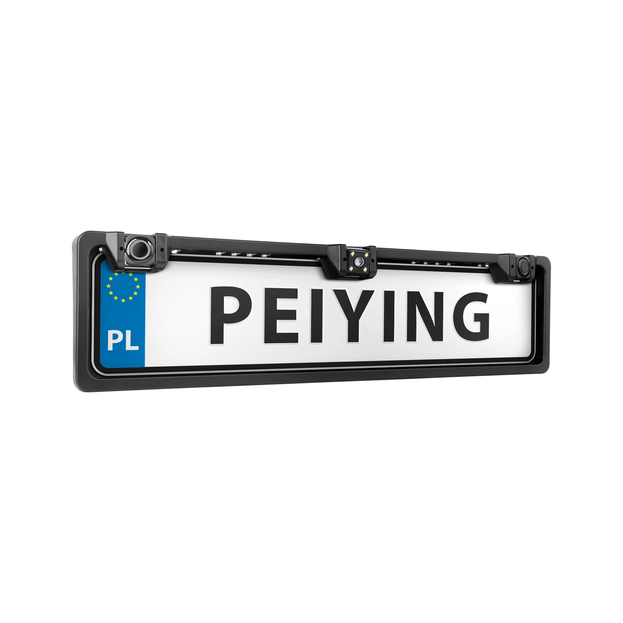 Peiying numbrimärgi raam sisseehitatud tagurduskaameraga