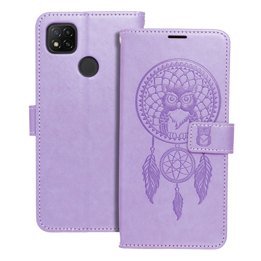 MEZZO Book ümbris jaoks XIAOMI Redmi 10C dreamcatcher lilla