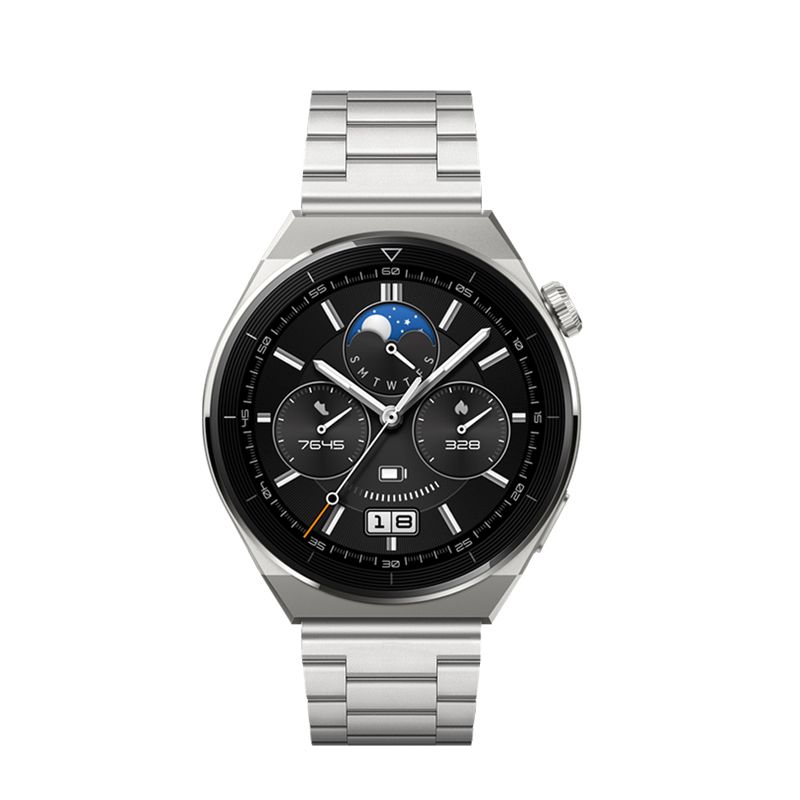 Strap to Samsung Galaxy Watch Forcell F-Design FS06 steel clasp 20 mm hõbedane