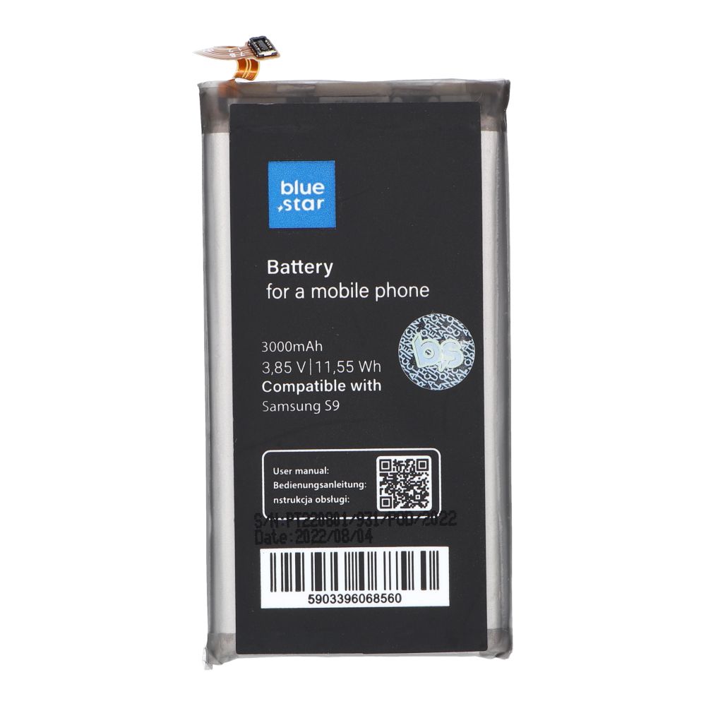Battery jaoks Samsung S9 3000 mAh Sinine Star Premium