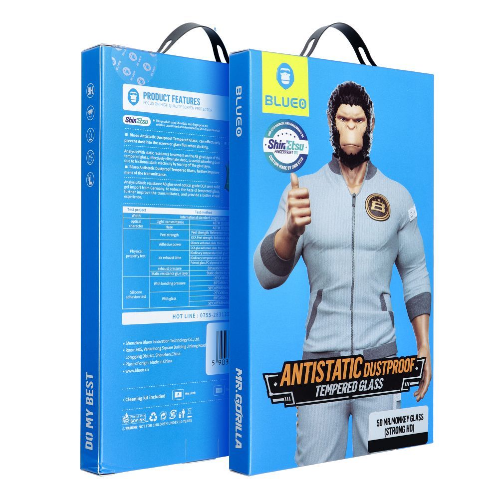 Karastatud klaas 5D Mr. Monkey Glass (Strong Lite) Samsung S921 S24 must