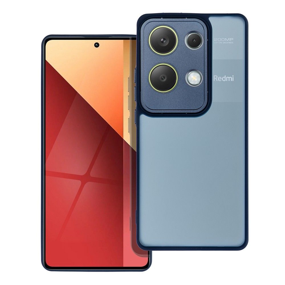 VARIETE Ümbris jaoks XIAOMI Redmi Note 13 Pro 4G / POCO M6 Pro 4G tumesinine