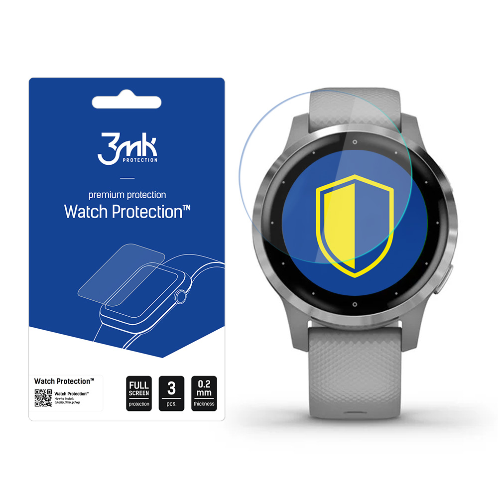 Garmin Vivoactive 4S - 3mk Watch Protection™ vs. ARC+