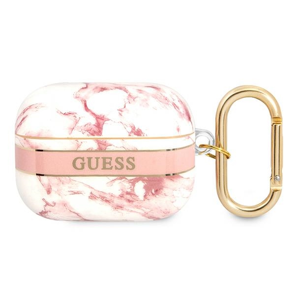Guess GUAPHCHMAP AirPods Pro kate roosa/roosa Marble Strap Collection