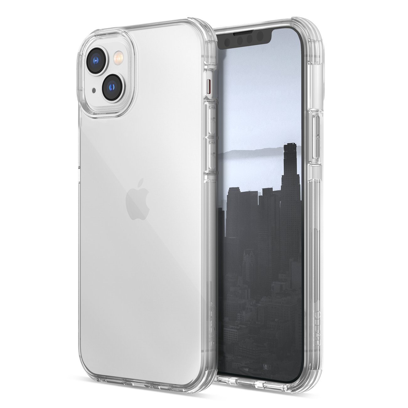 Raptic X-Doria Clear Case iPhone 14 soomustatud läbipaistev ümbris