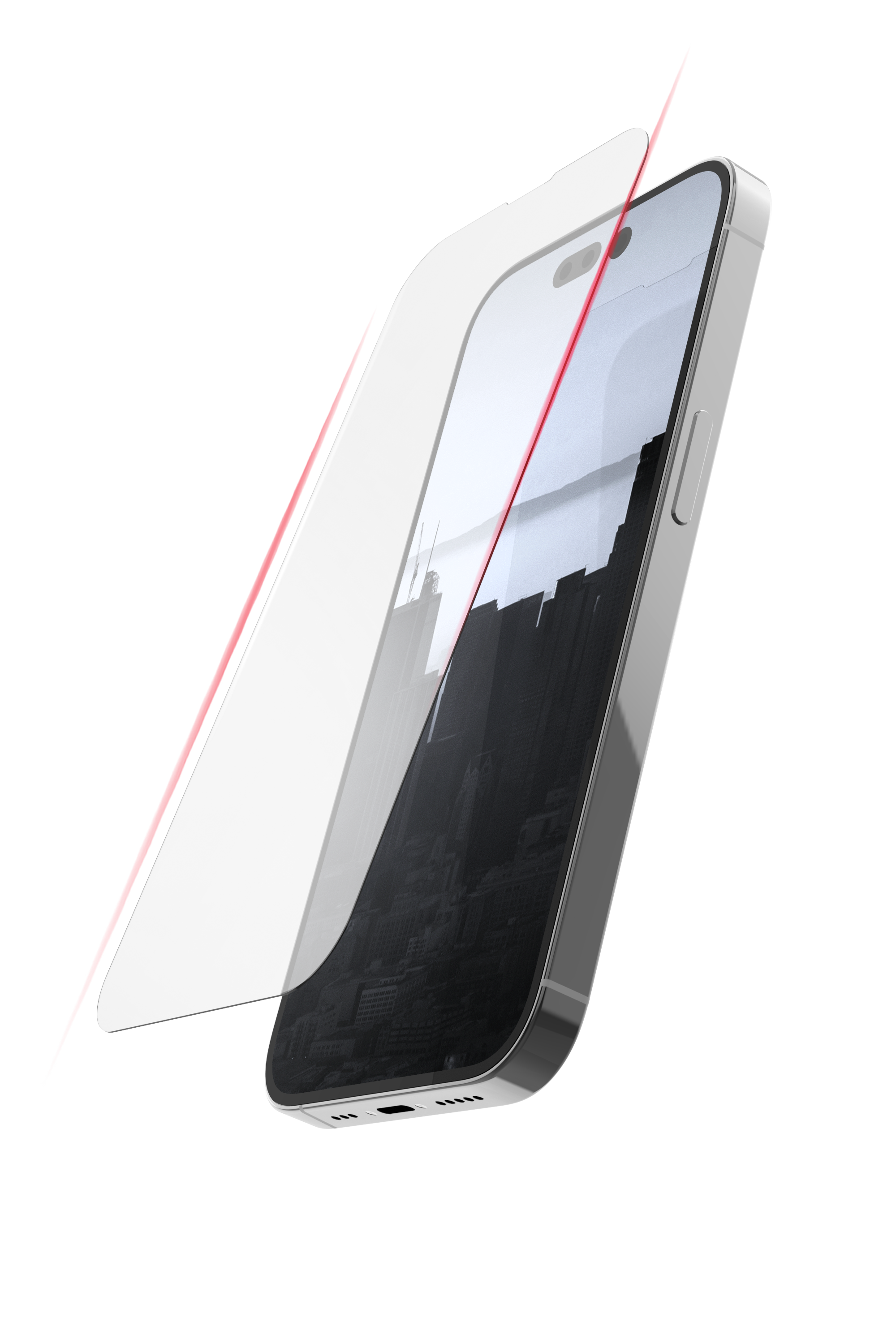 Raptic X-Doria Full Glass iPhone 14 Pro täisekraani karastatud klaas