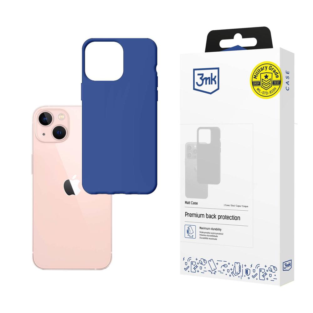 Kaaned iPhone 14-le sarjast 3mk Matt Case - sinine