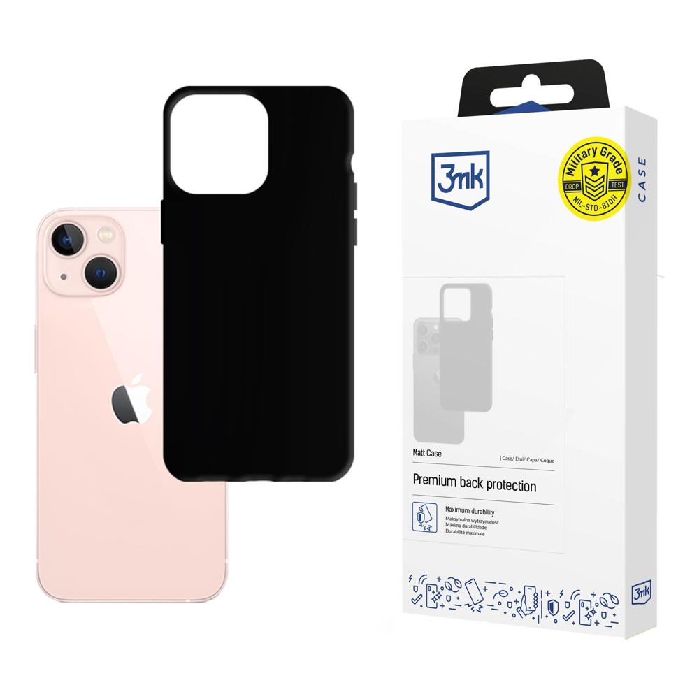 Kott iPhone 14 Plus'ile 3mk Matt Case sarjast - must