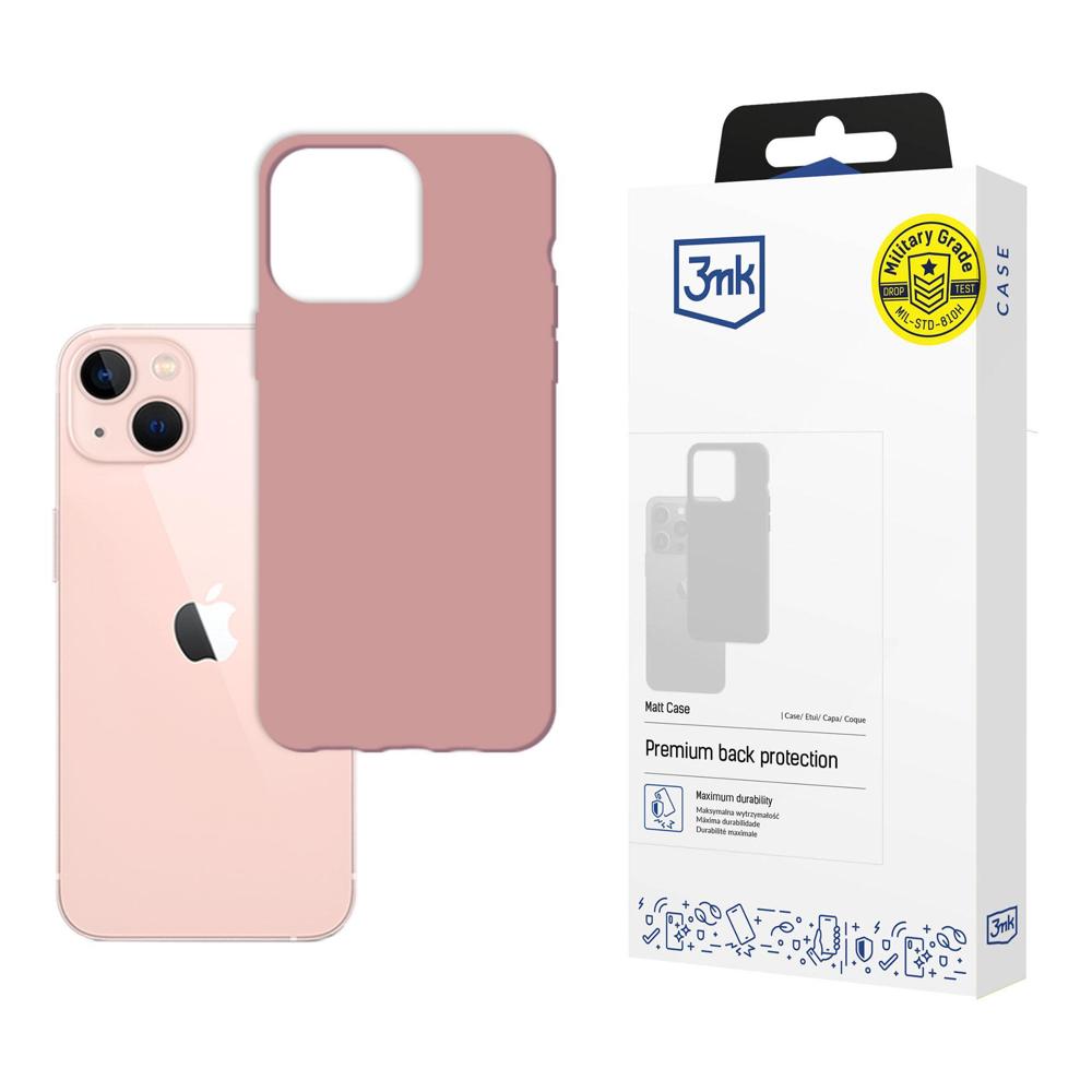 Kott iPhone 14 Plus'ile 3mk Matt Case sarjast - roosa