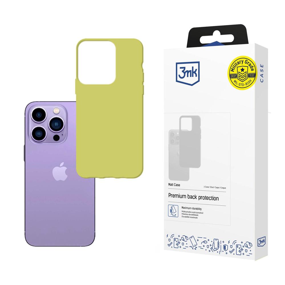 Kaaned iPhone 14 Pro Max'ile 3mk Matt Case sarjast - laimiroheline