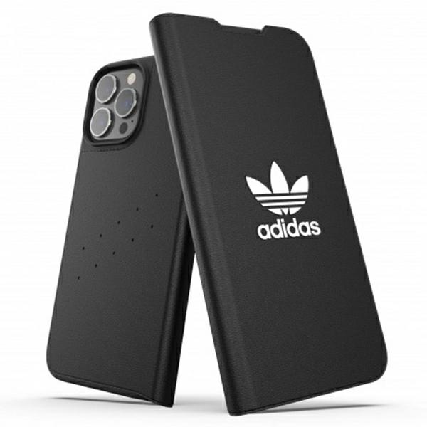 Adidas OR Booklet Ümbris BASIC iPhone 13 Pro Max 6,7" czarno biały/must valge 47127