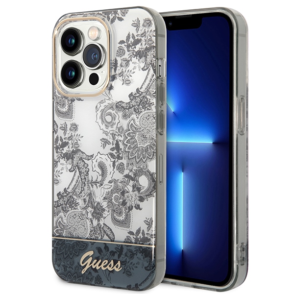 Guess GUHCP14LHGPLHG iPhone 14 Pro 6.1" hall/hall hardcase Porcelain Collection