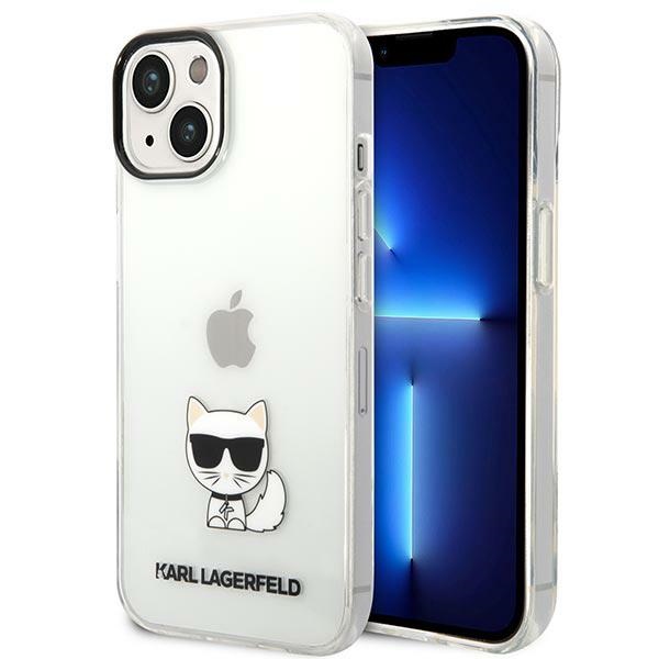 Karl Lagerfeld KLHCP14MCTTR iPhone 14 Plus 6.7 "hardcase clear / läbipaistev Choupette Body