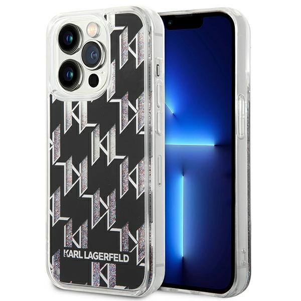 Karl Lagerfeld KLHCP14XLMNMK iPhone 14 Pro Max 6.7 "hardcase must / must Liquid Glitter Monogram