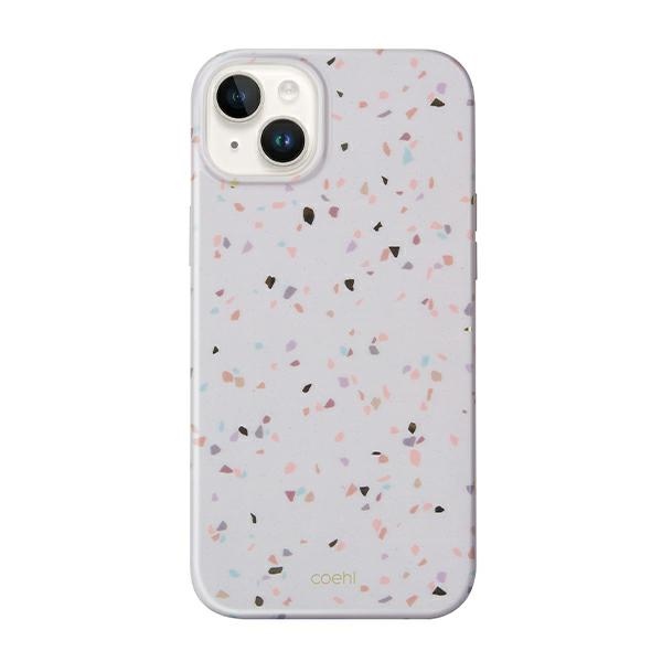 Uniq Coehl Terrazzo ümbris jaoks iPhone 14 Plus - sand