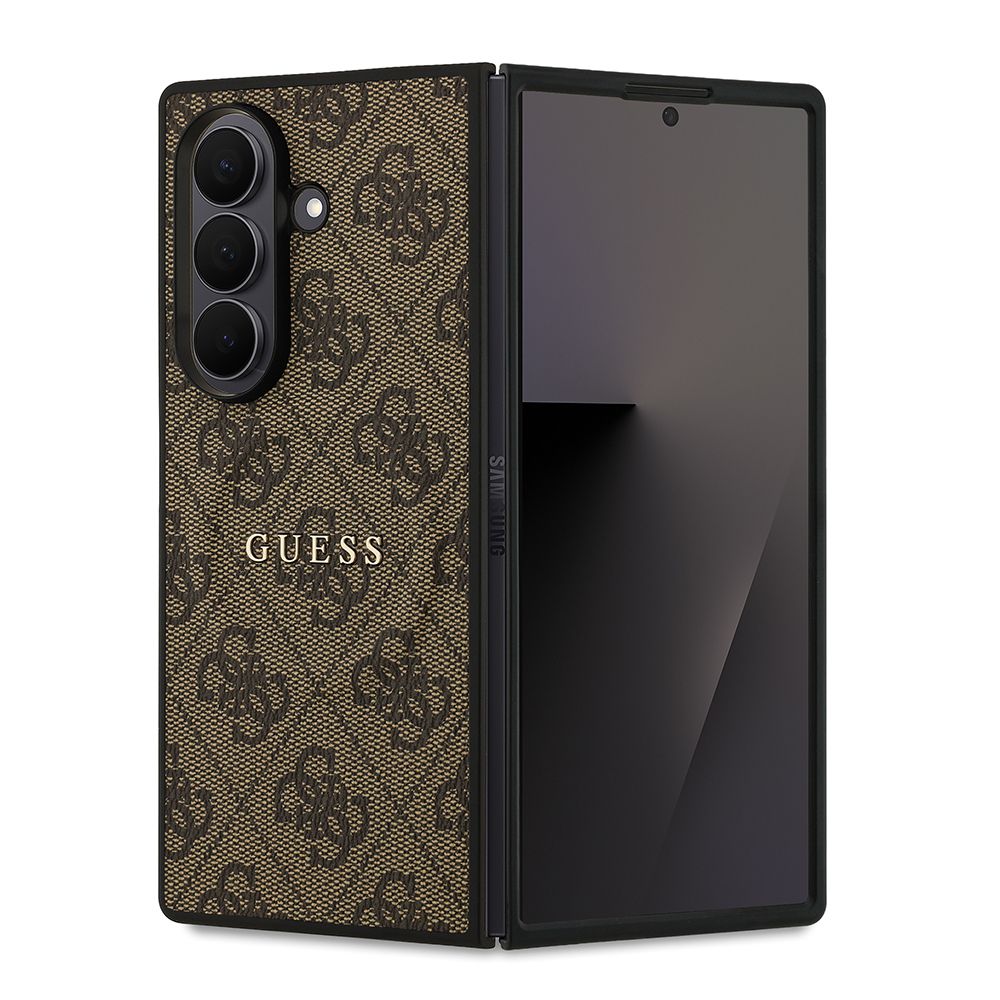 GUESS ümbris jaoks SAMSUNG Z Fold7 GUHMZFD7P4MSEGCW (Magnetic 4G PU W/ Classic) brown
