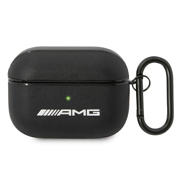 AMG Leather Big Logo ümbris jaoks AirPods Pro - must