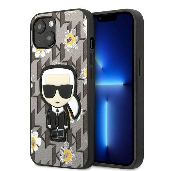 Karl Lagerfeld Flower Ikonik Karl ümbris jaoks iPhone 13 mini - hall