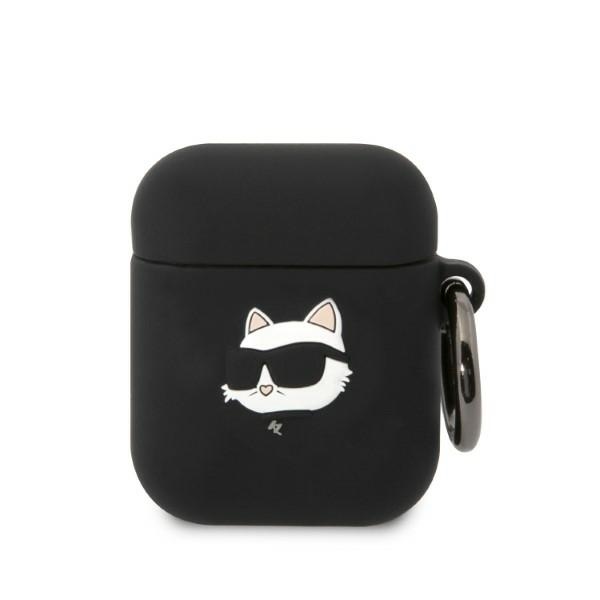 Karl Lagerfeld KLA2RUNCHK AirPods 1/2 cover must/must Silicone Choupette Head 3D