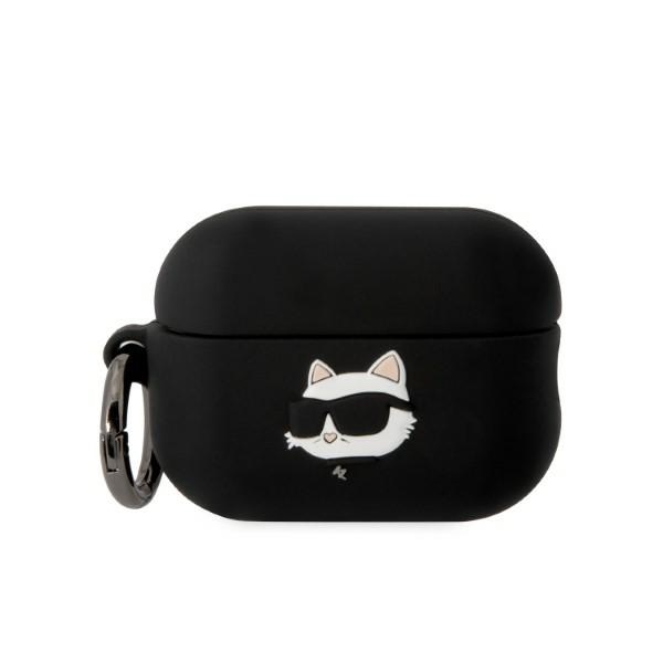 Karl Lagerfeld KLAP2RUNCHK AirPods Pro 2 cover must/must Silicone Choupette Head 3D