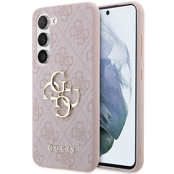 Guess GUHCS23S4GMGPI S23 S911 roosa/roosa hardcase 4G Big Metal Logo