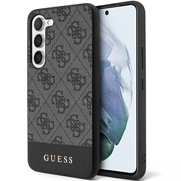 Guess GUHCS23SG4GLGR S23 S911 must/must hardcase 4G Stripe Collection