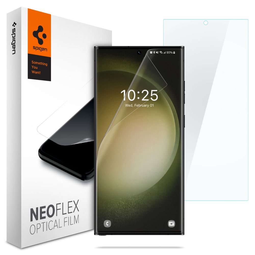 Spigen Neo Flex Hydrogel Film jaoks Samsung Galaxy S23 Ultra - 2 pcs.