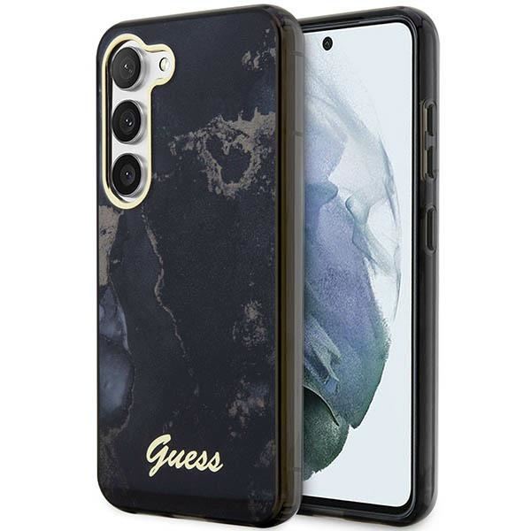Guess GUHCS23SHTMRSK S23 S911 must/must hardcase Golden Marble Collection