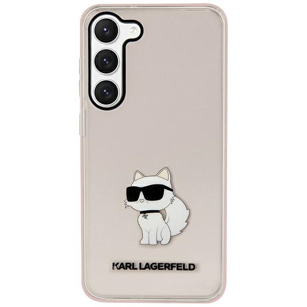 Karl Lagerfeld KLHCS23SHNCHTCP S23 S911 roosa/roosa hardcase Ikonik Choupette