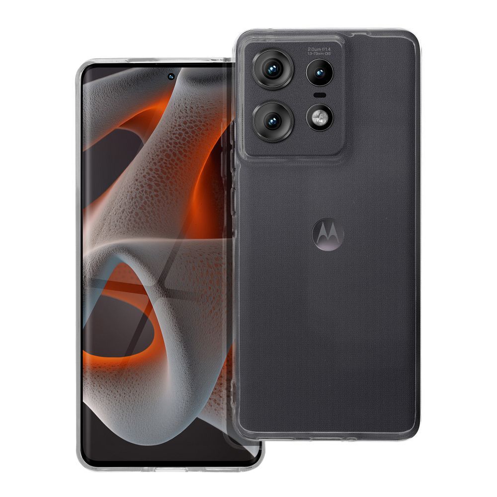 CLEAR Ümbris 2 mm jaoks MOTOROLA EDGE 50 Pro läbipaistev