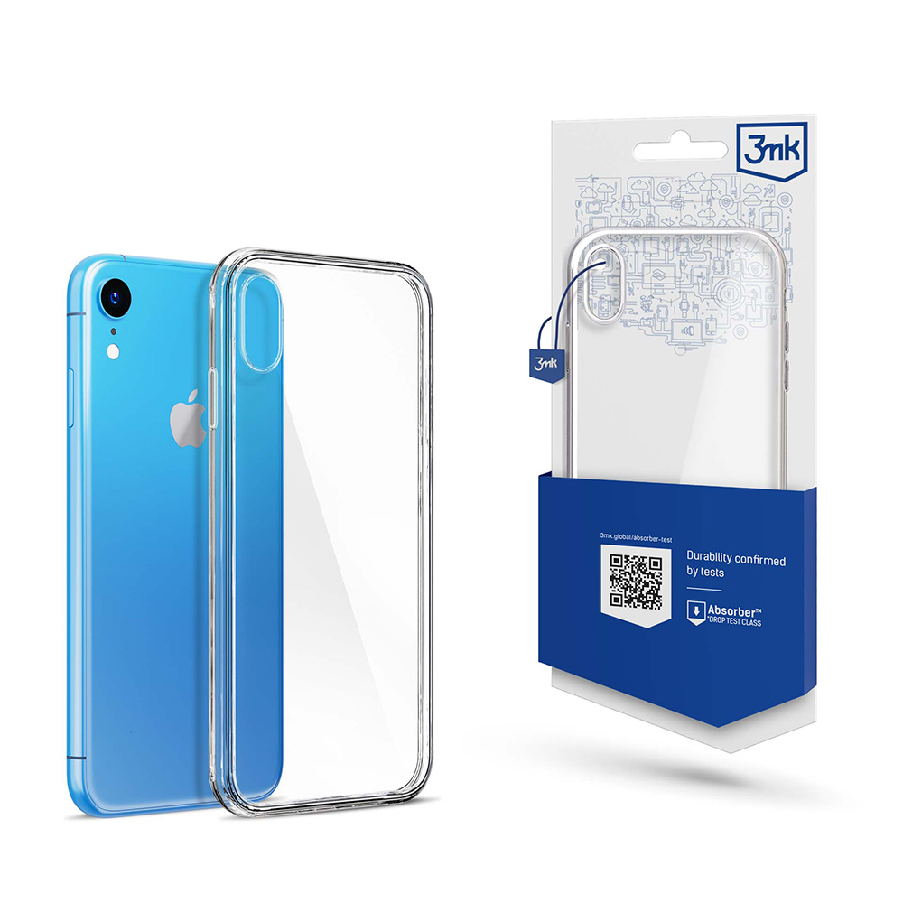 3mk Clear Ümbris jaoks iPhone Xr - läbipaistev