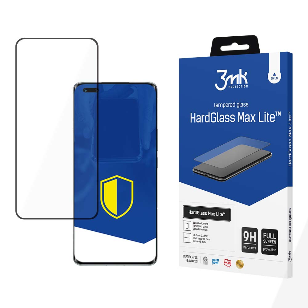 9H 3mk HardGlass Max Lite™ glass jaoks Honor Magic 4 Pro