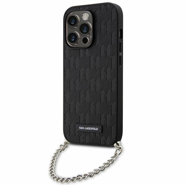 Karl Lagerfeld KLHCP14LSACKLHPK iPhone 14 Pro 6.1" must/must hardcase Saffiano Monogram Chain
